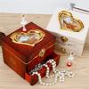 Attractive Decorative Music Box Ornament With Mechanical Jewelry Dance Upgrades Perfect for Bedroom or Study Decors