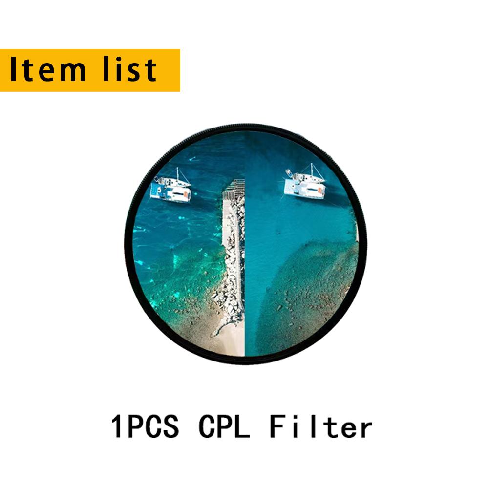 ERIKOLE CPL Circular Polarizing Filter - 37 40.5 43 46 49 52 55 58 62 67 72 77 82 mm for Canon Nikon Sony etc camera len filters 37mm