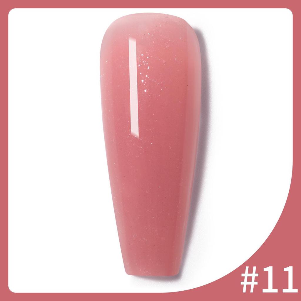 Nail Extension Gel Set: 24 Fine Glitter Colors for Phototherapy & Crystal Nails