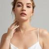 Chic Double Strand Choker Set Imitation Pearls Accents Alloy Clavicle Chain Jewelry For Daily Use