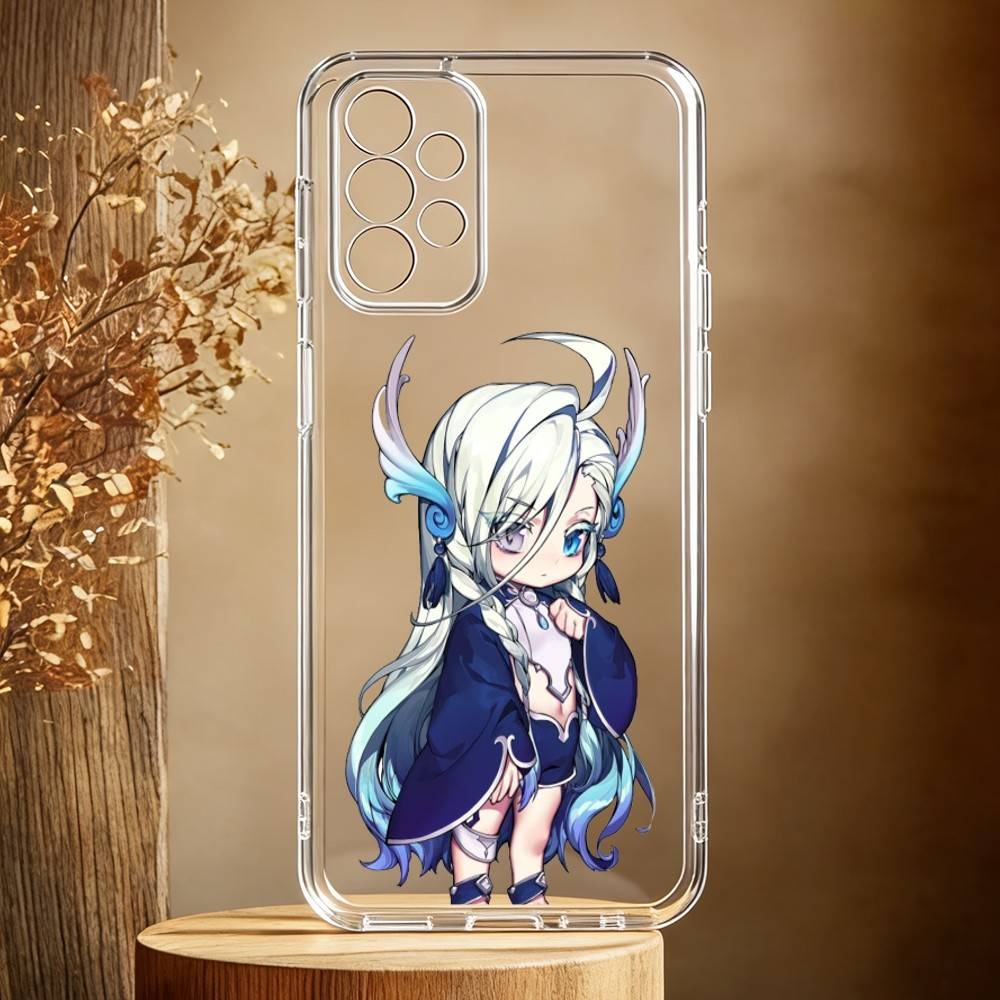 Game M-Maple S-Story-MS Phone Case For Samsung Galaxy A71,A70,A52,A51,A40,A30 Transparent Cover