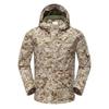 Outdoor Multifunktionale winddichte Fleece-Camouflage-leichte taktische Herrenjacke