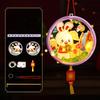 Waterproof Handheld Rabbit  Lantern Transparent Cartoon Rabbit Lamp  Party Decoration