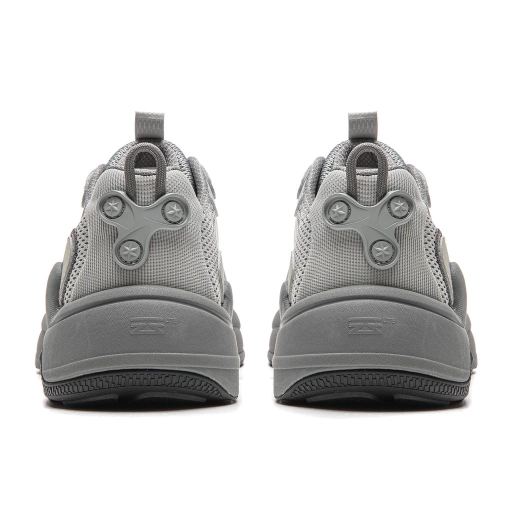 Li Ning Nebula Cushioning Slip Resistant Abrasion Resistant Breathable Support Lightweight Low top Casual Shoes Men's AGCW029-4