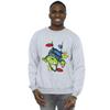 Disney Mens Toy Story Christmas Lights Aliens Sweatshirt