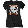 Damski Oficjalny T-Shirt Ladies Blondie Debbie Harry French Kissing Damski-