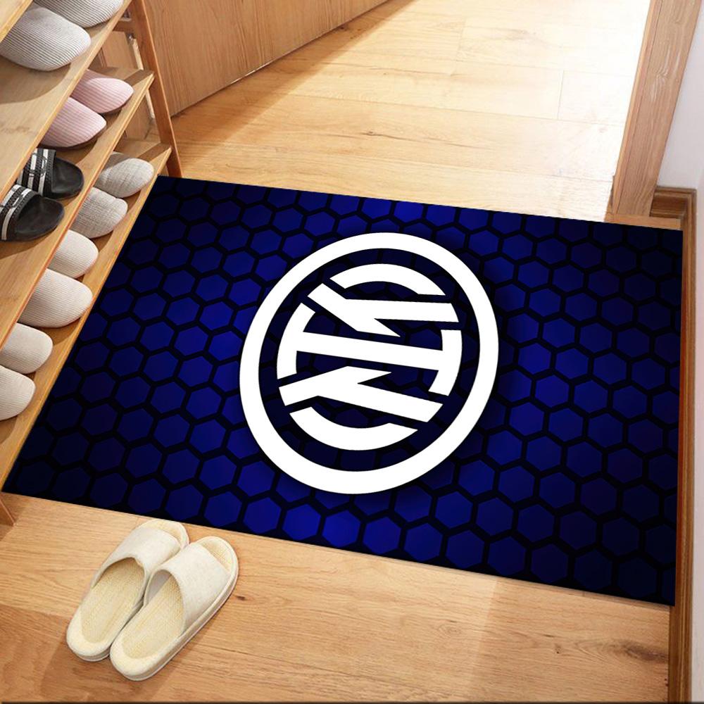 Inter Milan Floor Rug Office Rug Design For Living Rooms Foyer Dormitory Study Room Antislip Carpet Anime Office Decor Best For Christmas
