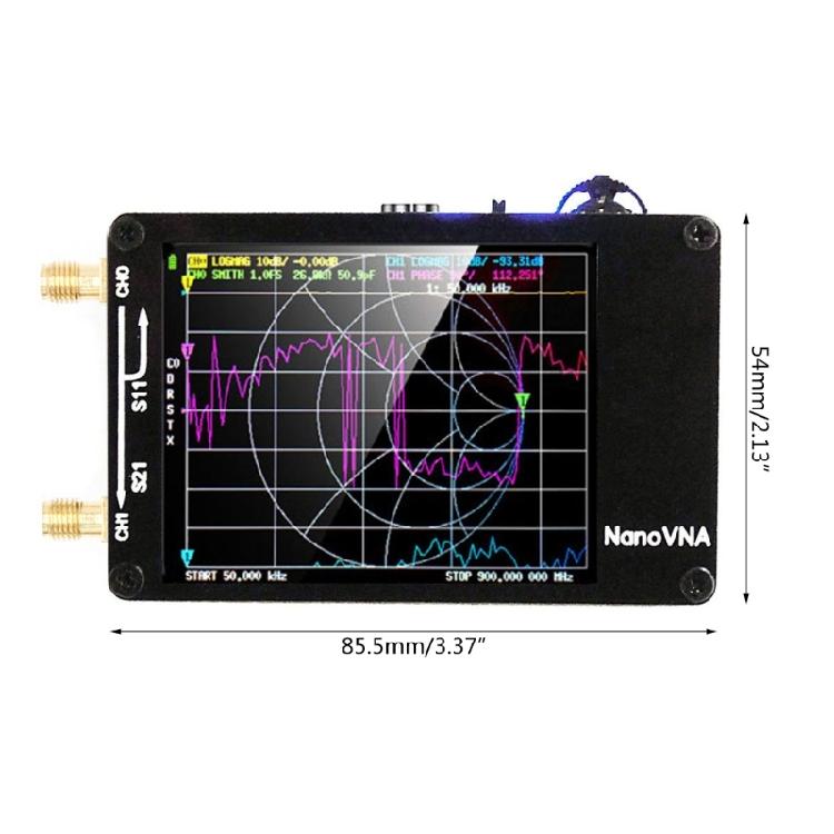 Antenna Analyzer Measuring S Parameters Voltage- Standing Wave Ratio Phase Delay