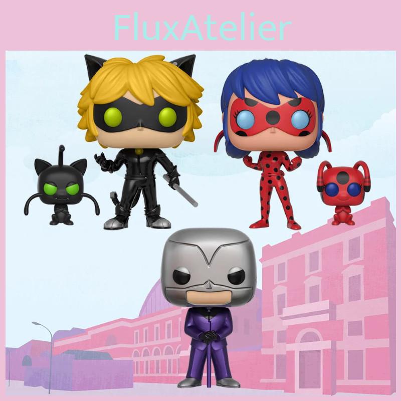 Ladybug Catnoir Collectible Toy Pvc Model For Teens And Young Adults 9cm Size