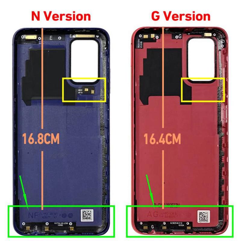 Back Cover Case Rear Housing For Samsung Galaxy A03S A037 Battery Replacement