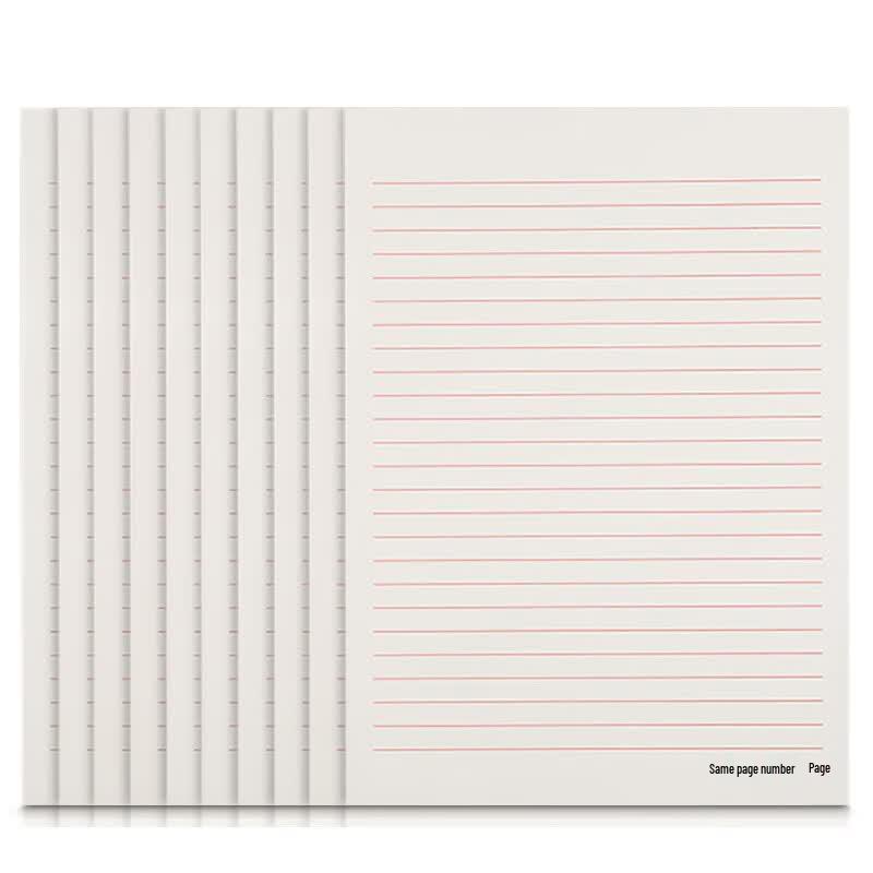 Single-Lined Letter Paper Notebooks