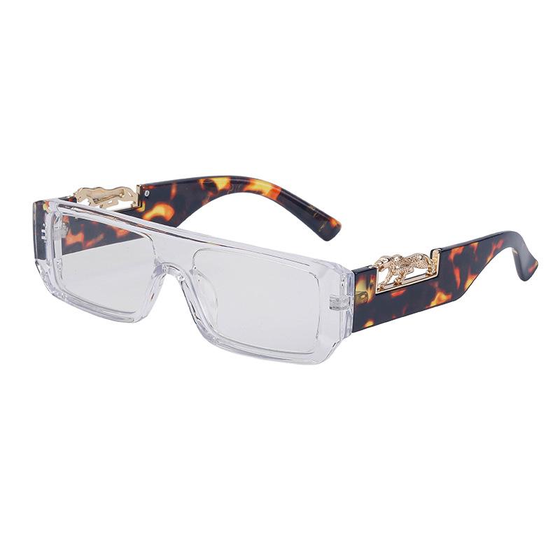 JYL TS Unisex Leopard-Head Small-Frame - One-Piece Square Shades CY-98101 c-292 джинсовый