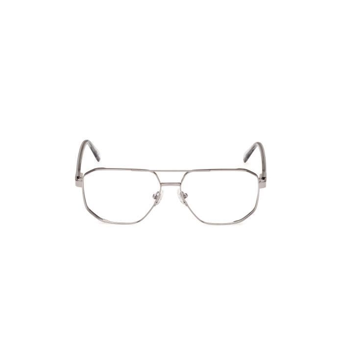 Lunettes De Vue Guess GU50135 55/14/145 008 Shiny Gunmetal METAL FRAMES MAN Guess GU50135 Shiny Gunmetal Eye Glasses 55 14 145