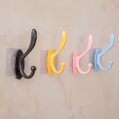Self-Adhesive Minimalist Wall-Mounted Coat Hooks - No Installation Needed
