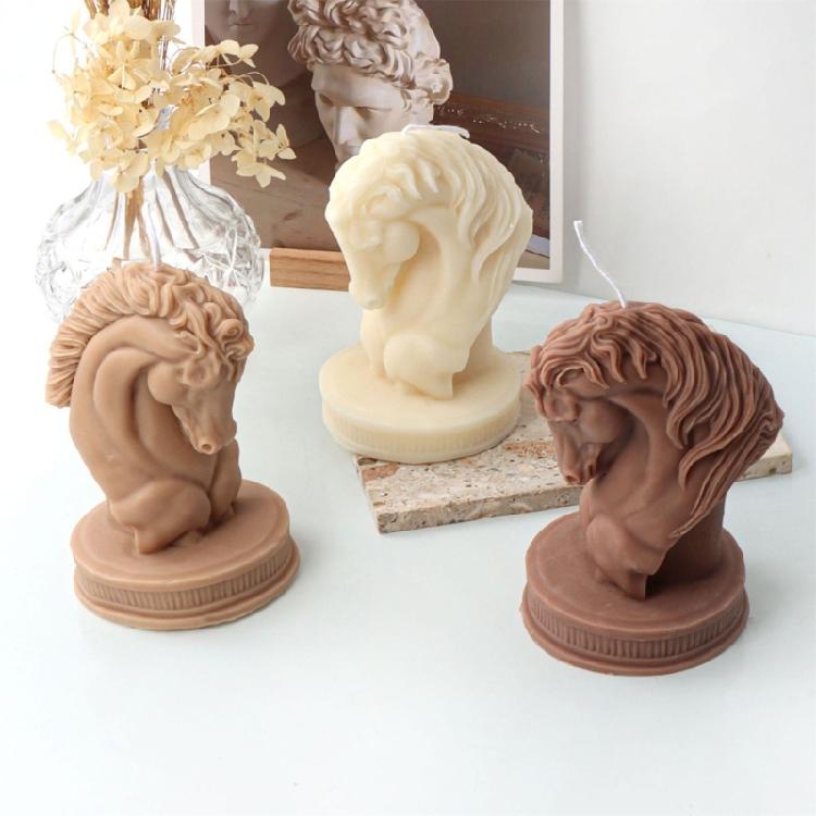 Unique Design Horse Candle Mold - High-Quality Silicone Mould Cake Baking Mold