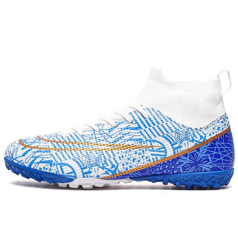 New Low-top Men's and Women's AG Long Nails Competition Football Shoes TF Broken Nails Children's Outdoor Sports Grass Football Shoes