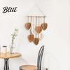 Harmony Creating Wall High Quality Macrame Handmade Large Boho Art Decor Yarn Woven Tapestry Leaf