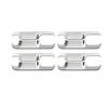 Door Handle Bowl Frame Cover Trim For 2015- Ford F150 ABS Chrome 4pcs