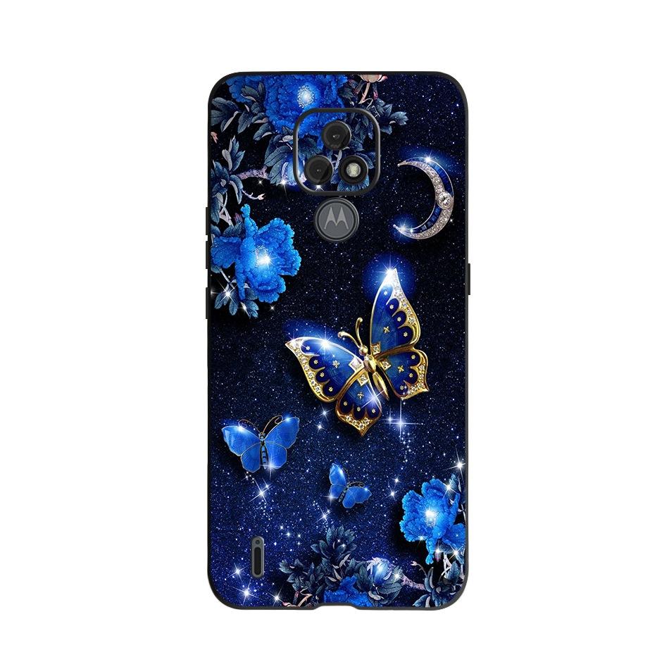 For Moto E7 Case Silicone Soft TPU Phone Cover For Motorola Moto E7 Power E 7 Case Capa Moto E7 Plus Cute Fashion Funda Bumper
