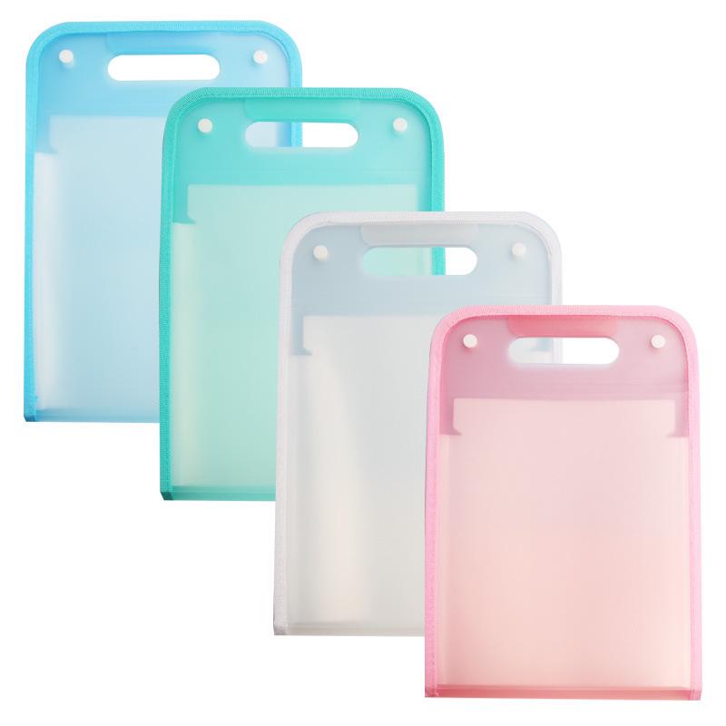 Vertical Accordion File Organizer – Large Capacity Student Storage Bag with Multi-Layer Design for Test Papers and Documents.