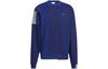 adidas Originals Sweatshirts Unisex Blue Crew Neck Moderate Regular HH9964