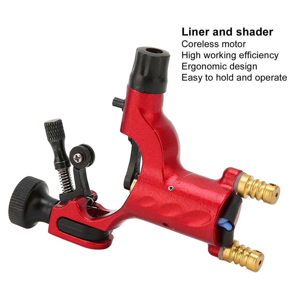 Aluminum Alloy Tattoo Machine Professional Portable Liner Shader Tattoo Motor   for Tattoo Artist