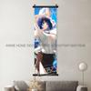 Game Genshin Impact Poster Sexy Anime Mona Home Decor Scroll Picture Sucrose Wall Art Decorative Hanging Painting Interior Mural