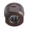 13 mm Metall 1/2 Zoll Spannzangenmutter Tauchfräser Teile für Makita 3612 22,5 x 27 mm Schwarz 