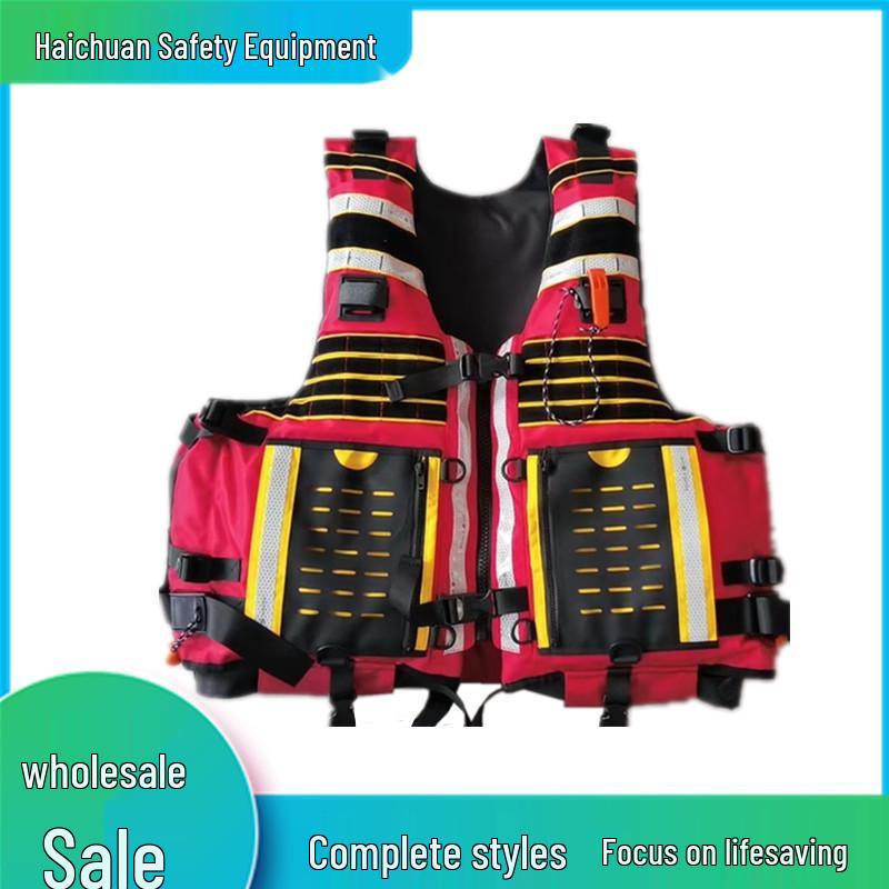Heavy Duty High Buoyancy Life Vest for Water Rescue and Rafting