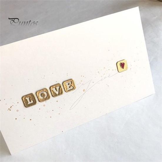 Scrapbook Mold Lovely English Letter Design Carbon Steel Practical Cutting Dies Home Decor