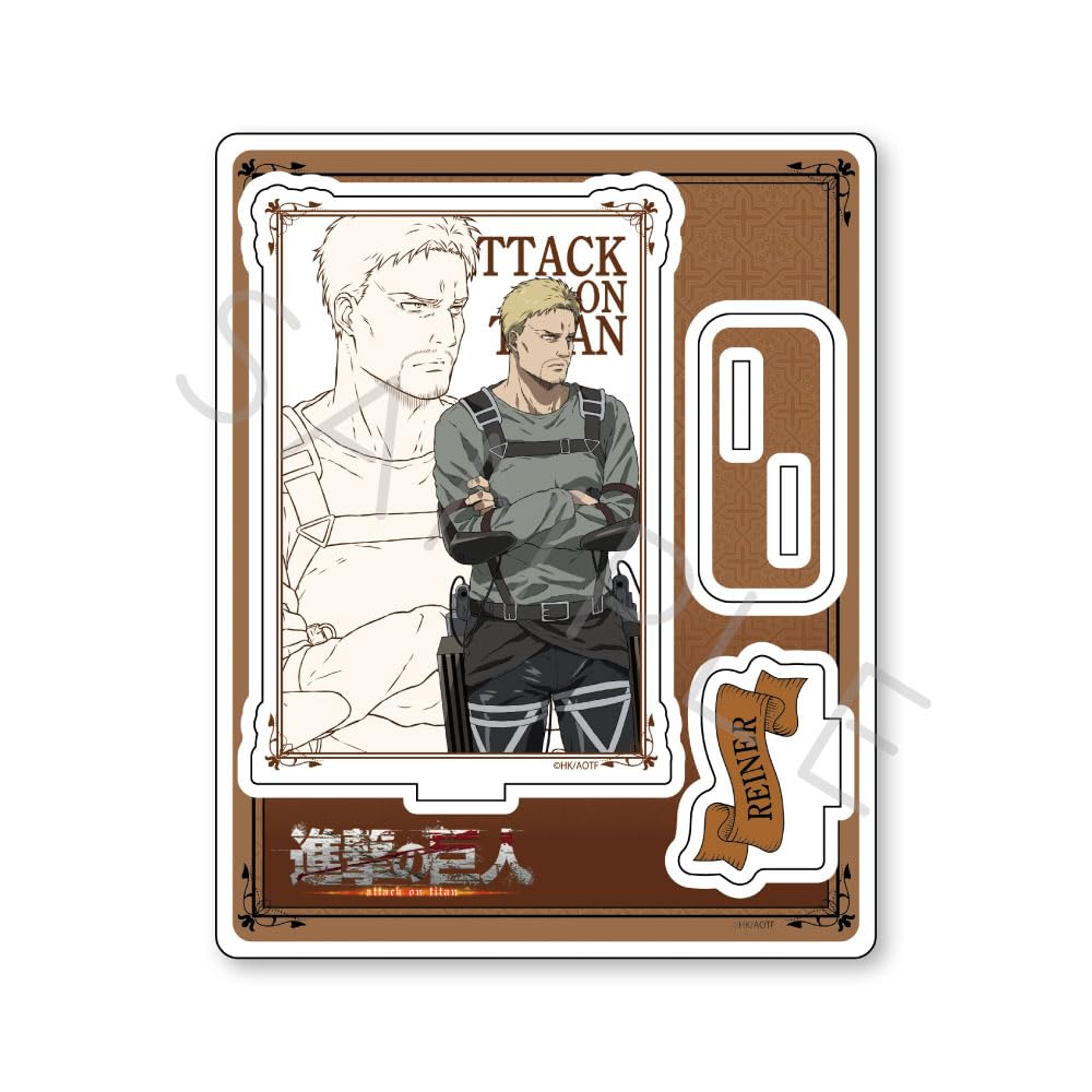 TV anime "Attack on Titan The Final Season" [Reiner] 9th Acrylic Stand WE