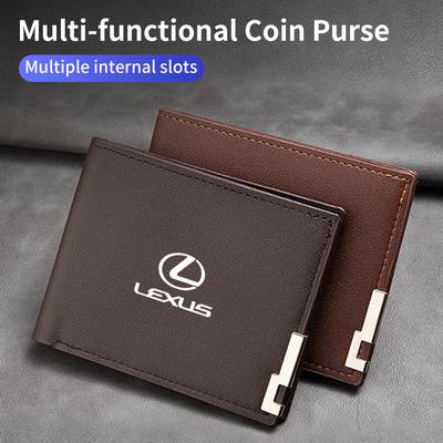 Car Accessories Driver License Coin Credit Cards Storage Wallet For IS250 IS200 CT200h GS300 LS430 RX450h LX570 IS300 ES R
