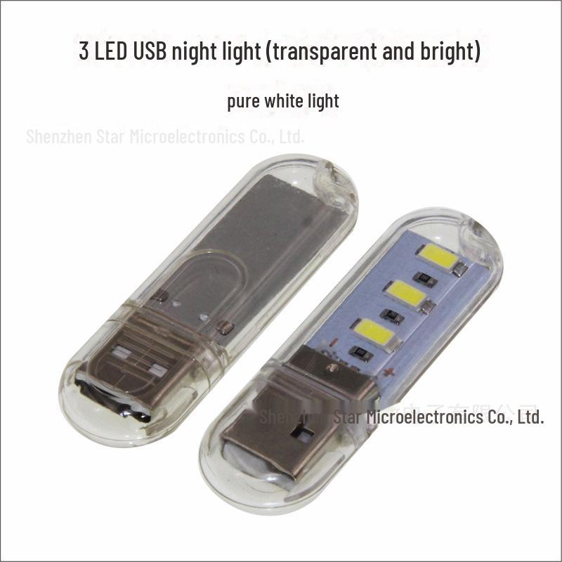 Mini USB LED Night Light Portable Desk Lamp