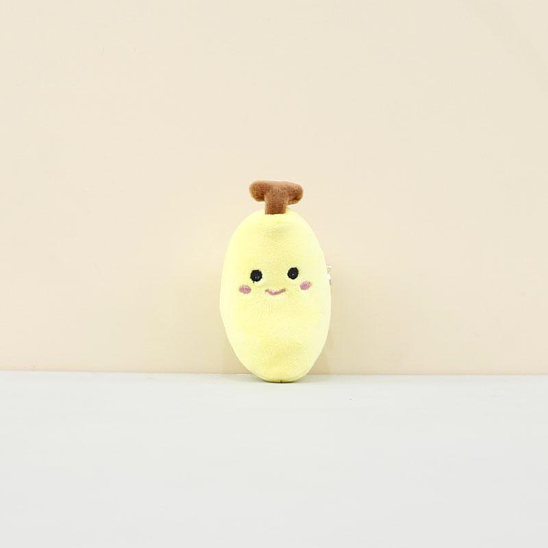 Eyecatching Banana Plush Keychain With Gentle Texture And Charming Design For Ages All