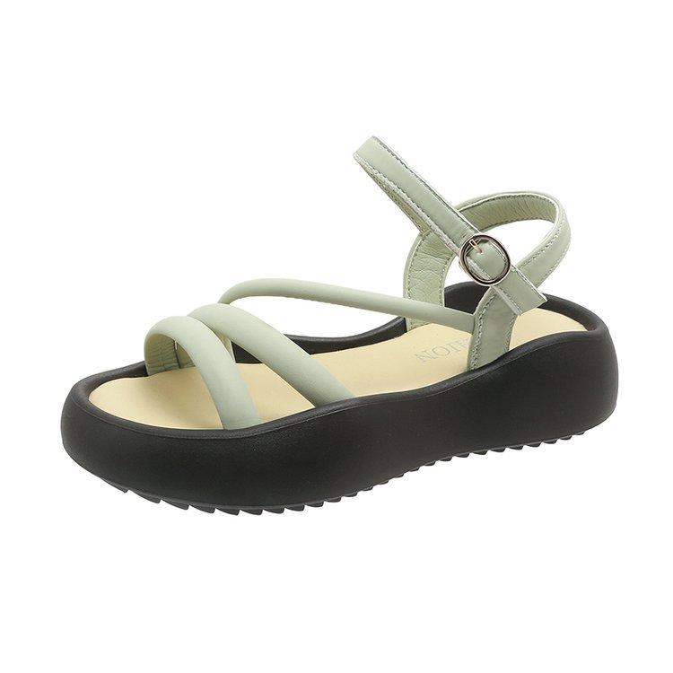 Evening Style Platform Heel Sandals