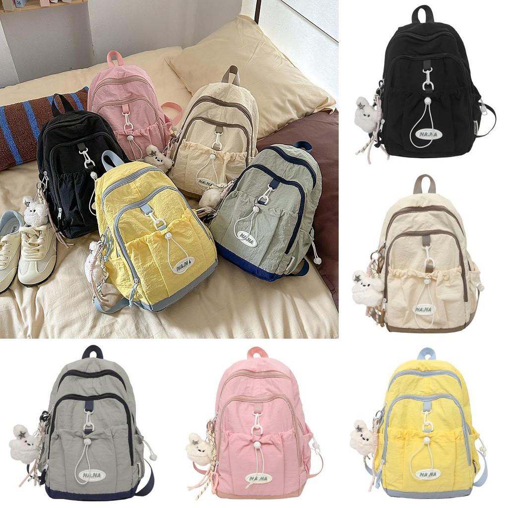 Canvas School Backpack For Middle School Students With Large Capacity And Comfortable Archshaped Straps For Boys And Girls