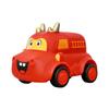 Educational Pull Back Toy Car with Soft Body and for Kids