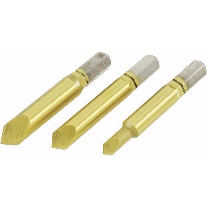 Set d'extracteurs de vis 3 pièces Berger &amp; Schröter 813226 1 set