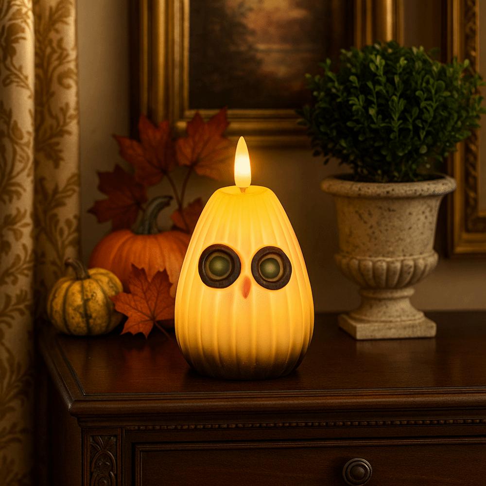 Funny Halloween Owl Light Decorative Party Light LED Night Light  Garden Decoration