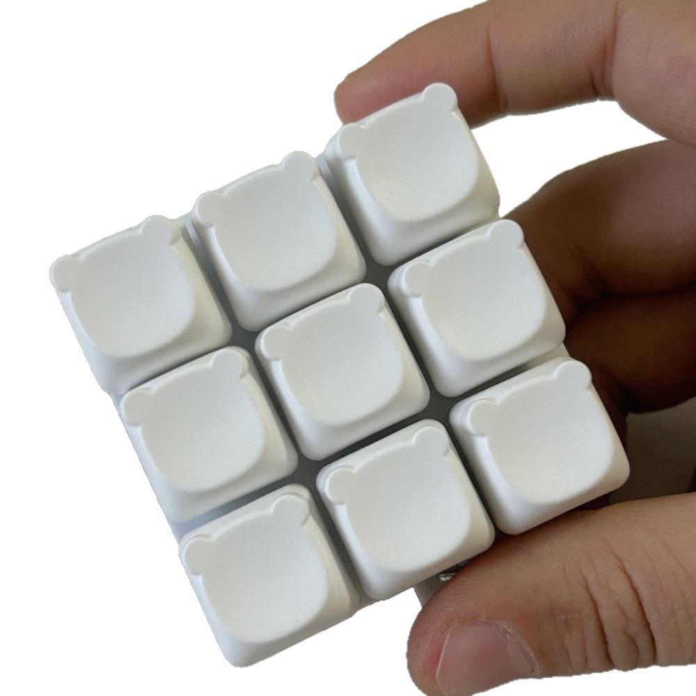 2/3/4/9Keys Fidget Keychain Keys Button Finger Keyboard Cap New Clicker Toy