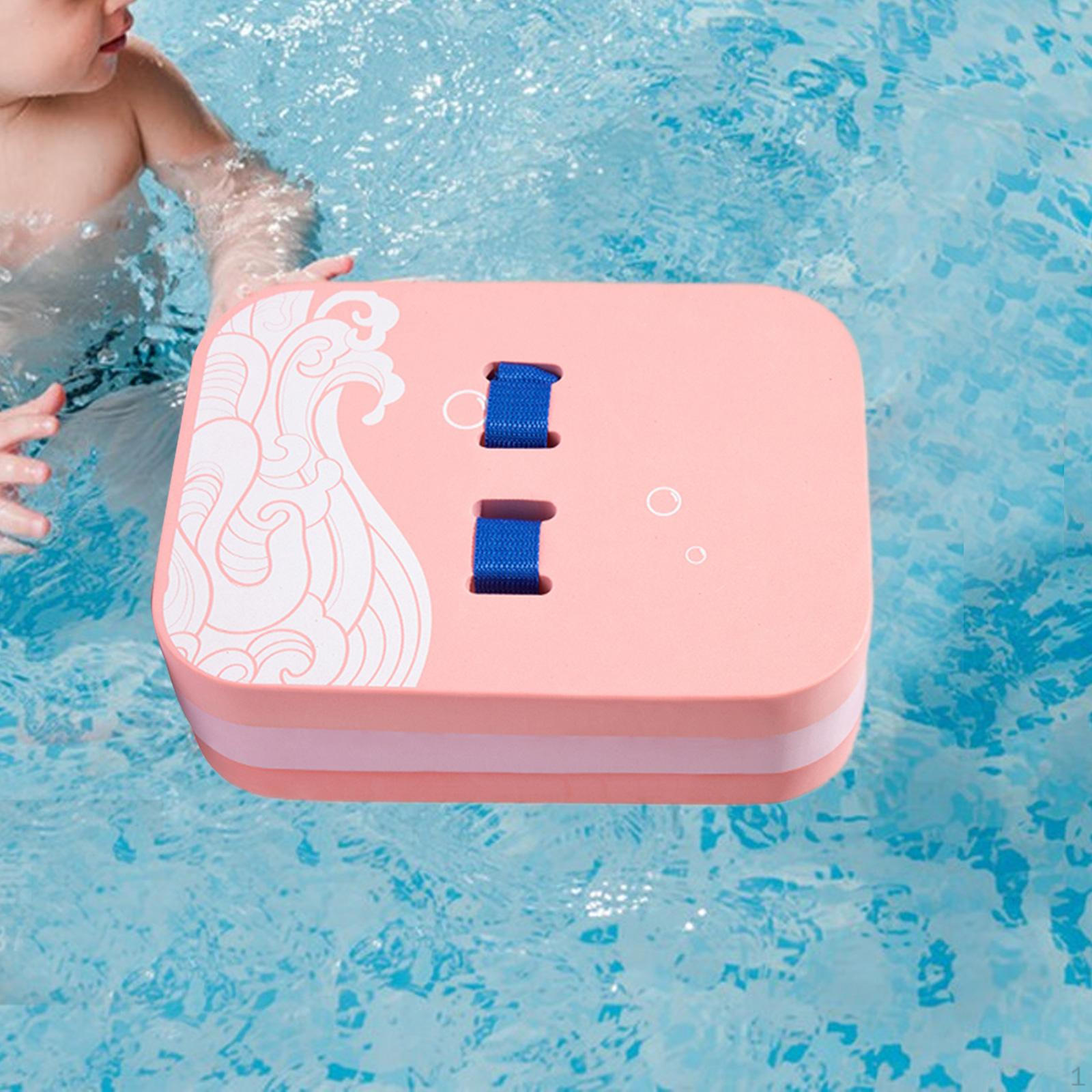 

Надувные поплавки для плавания на спине, водонепроницаемые поплавки для начинающих, удобные упражнения в бассейне для детей pink 20x8x27cm