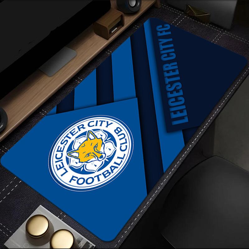 Leicester Football Club Crest Mouse Pad, Rubber Base, Mouse Pad for Gamers and Office Use, Gaming Desk , Easy To Clean Mat Christmas fan gifts