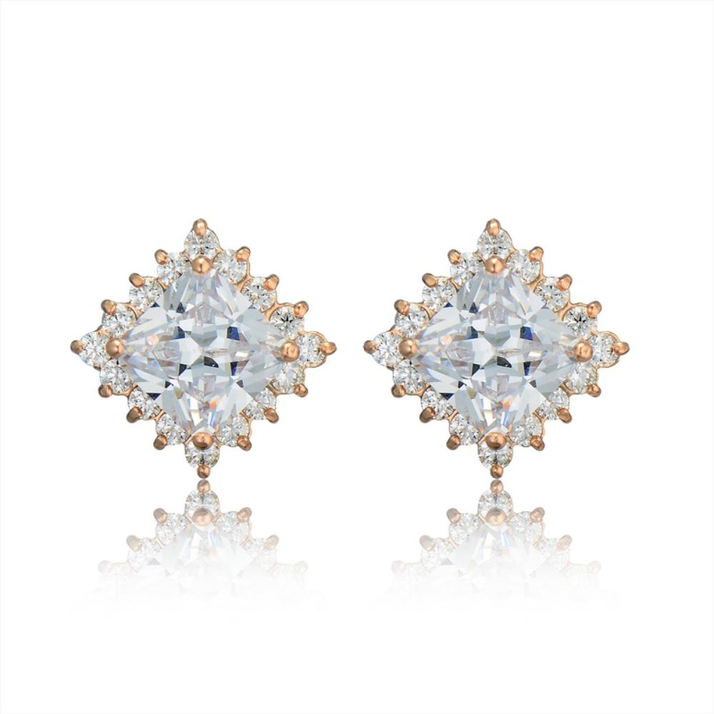 

Dainty Small Square CZ Stone Hoop Earrings Female Gold Color Cubic Zirconia Earrings for Women Fashion Party Jewelry Gift 2025