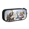 Korean Frieren Beyond Journey's End Pencil Case for Boys Girls Japane Anime Manga Large Storage Pen Bag Box School Supplies