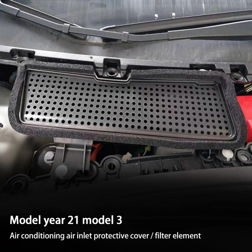 Auto Lufteinlass Schutzhülle Multifunktionale Tragbare Für Tesla Modell 3 2024 2024 Auto Zubehör Auto Air Flow Vent Abdeckung Langlebig