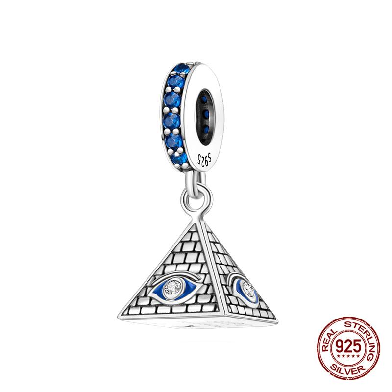 Original Charms Copper Devil'S Eye Series Charm Beads Fit 3Mm Original Bracelet For Women Diy Jewelry Gifts Making