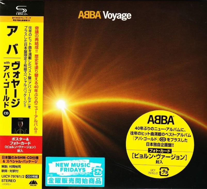CD ABBA  Voyage with ABBA Gold Limited Edit UICY797612 POLAR 2021 Japan Obi Rock