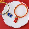 Chinese New Braided Rope Pet Collar Dragon Festive Bell Colorful Decor Cats Dogs