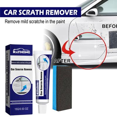 Autokratzerentferner, Autolackpflege Polierpaste, Reparaturpaste für Kratzer, Wirbel, Schrammen