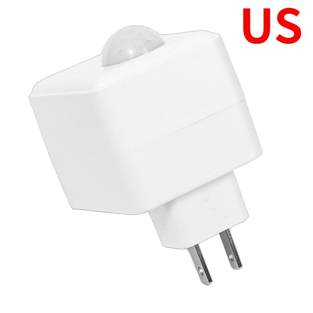 

Новый настенный светодиодный держатель лампы с датчиком движения человека, инфракрасный, AC110-220V, интеллектуальная задержка, патрон с резьбой E27, адаптер головки лампы с датчиком